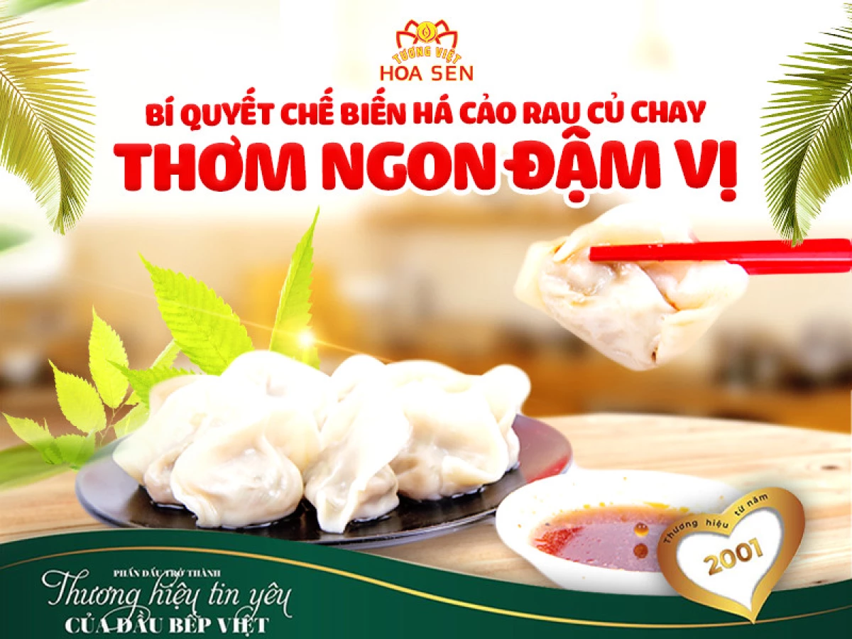 Bí quyết hấp chay thơm ngon