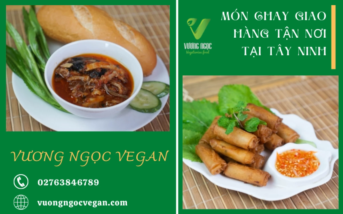 Thực đơn món chay giao hàng tận nơi đa dạng và hấp dẫn