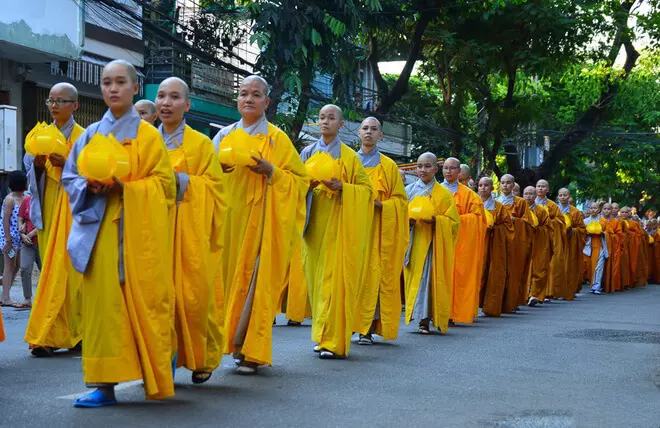 Màu sắc pháp phục của Phật Giáo Việt Nam
