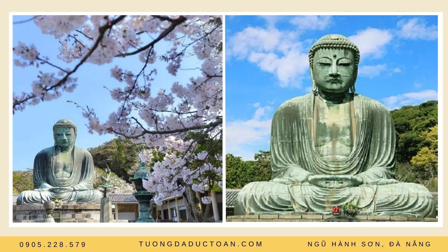 Ngôi đền nổi tiếng với “ Đức Phật lớn” được công nhận là Báu vật quốc gia của Nhật Bản và là hình ảnh của chùa Kotoku-in.