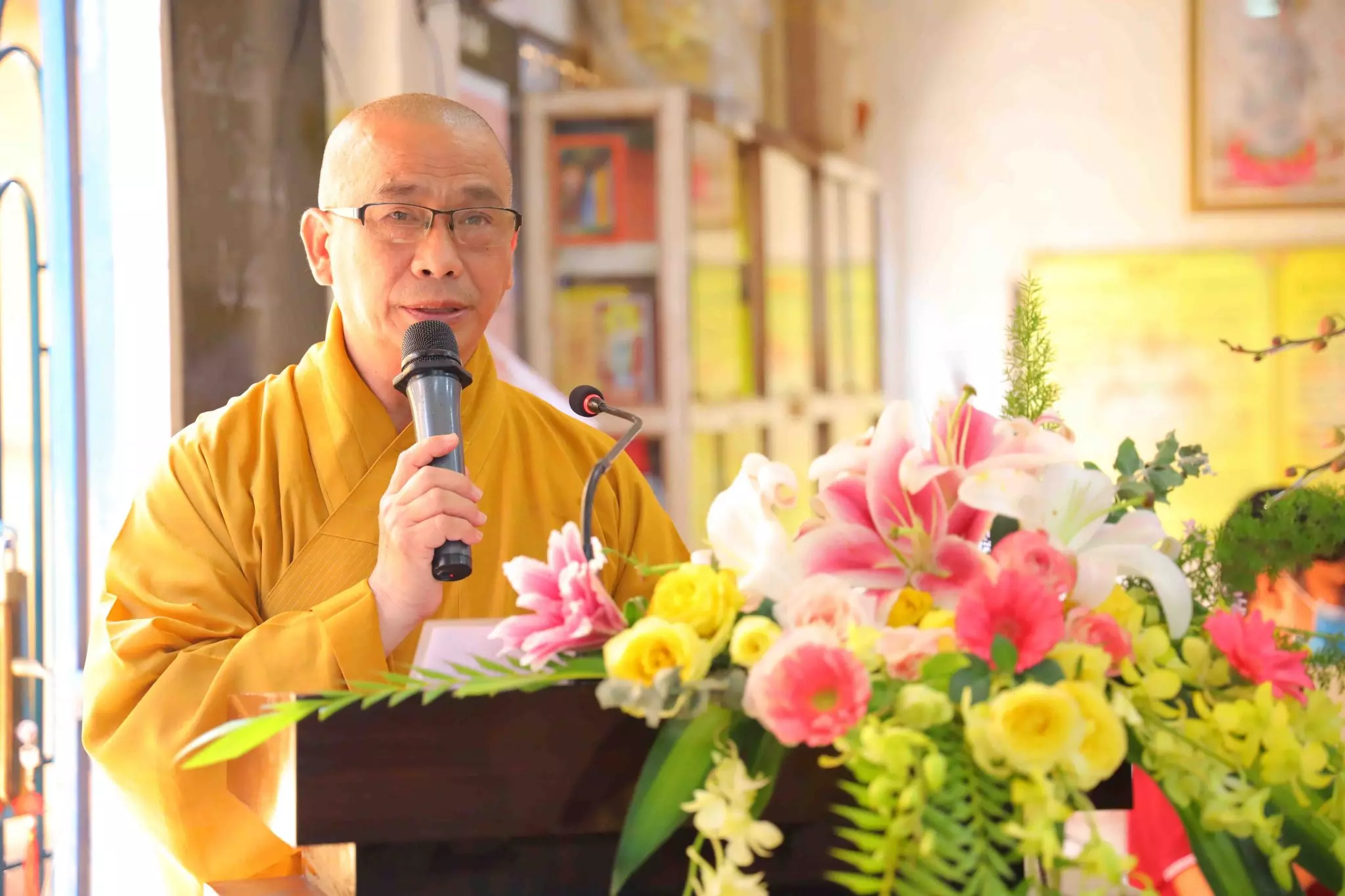 Công bố quyết định bổ nhiệm trụ trì chùa Pháp Vân, Bình Thạnh