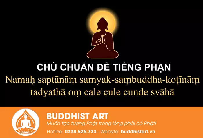 Chú Chuẩn Đề tiếng Phạn