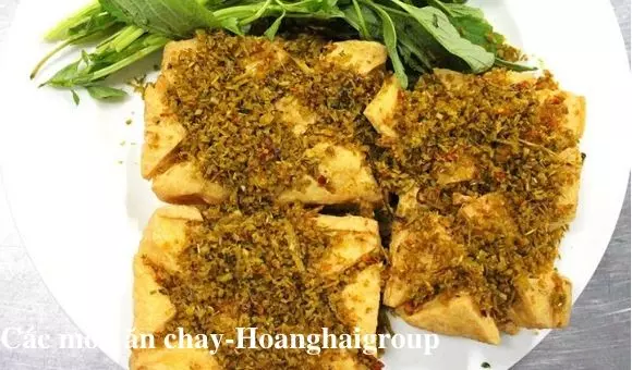 Món ăn chay ngon - Đậu phụ chiên sả ớt