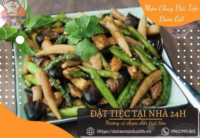 Nấm xào thập cẩm chay