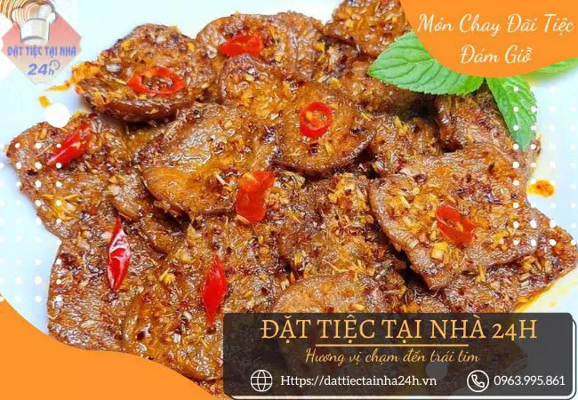 Thực đơn chay đám giỗ số 3