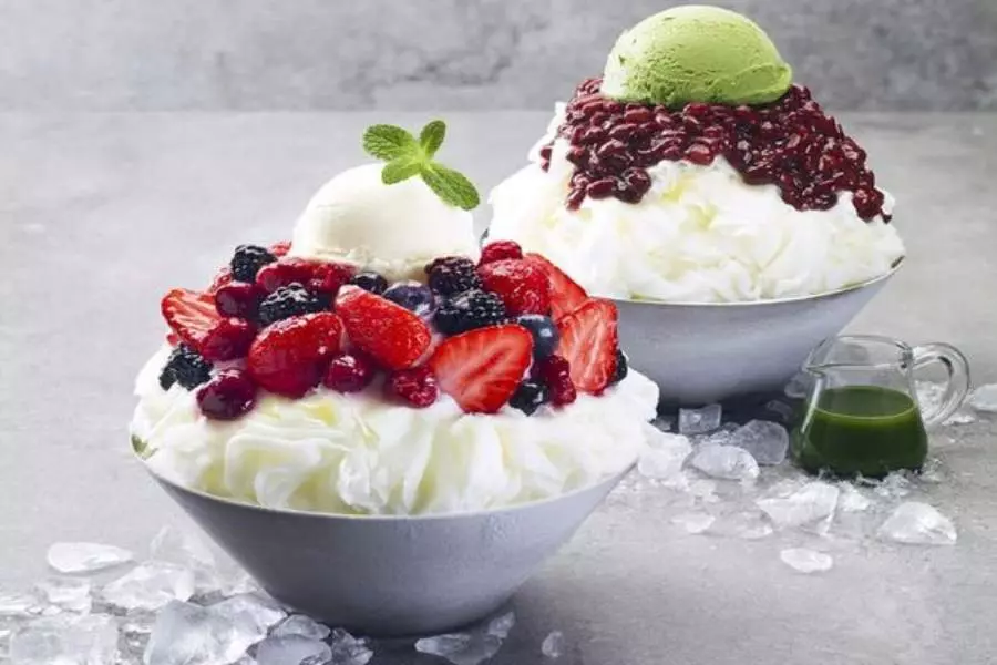 Bát bingsu trái cây chất lượng và healthy.