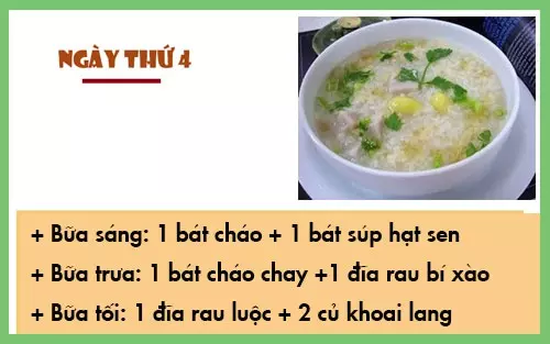 thực đơn ăn kiêng giảm cân trong 1 tháng