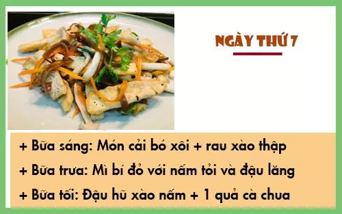 ăn chay giảm mỡ bụng