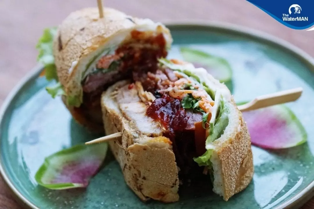 Bánh mì nhồi nấm đậu chiên giòn