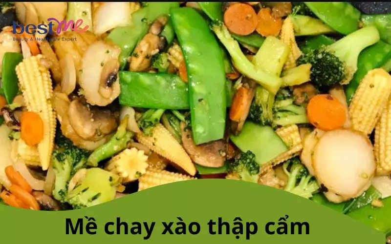 Cách làm món xào thập cẩm rau củ chay chuẩn vị