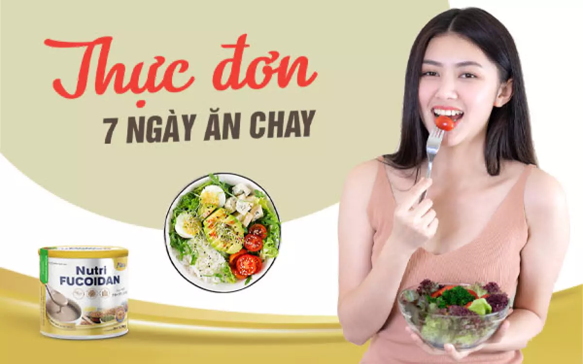 Thực đơn 7 ngày ăn chay