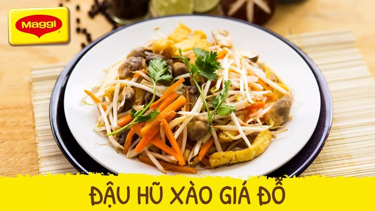 Giá xào đậu phụ