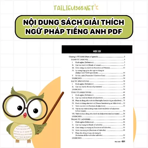 Nội dung sách Giải thích ngữ pháp tiếng Anh PDF