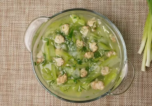 Canh bầu chay