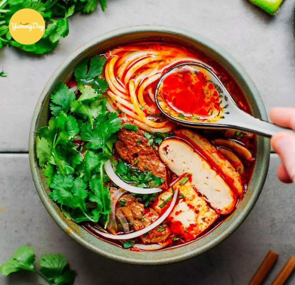 Bún bò Huế cực thơm ngon