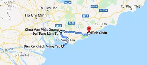 Hướng dẫn đường đi đến chùa Đại Tòng Lâm