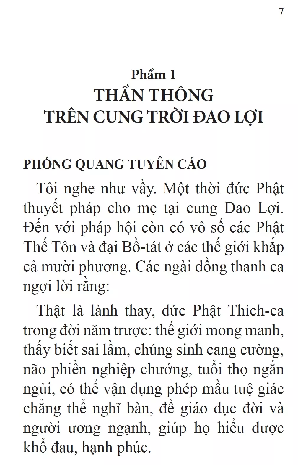 Tụng kinh đem lại công đức vô biên