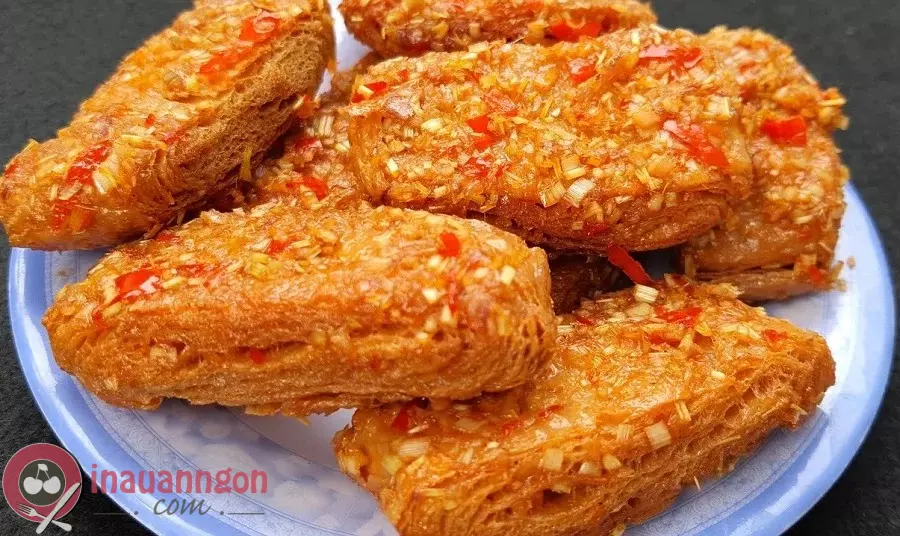 Sườn chay chiên sả ớt ăn bao ngon