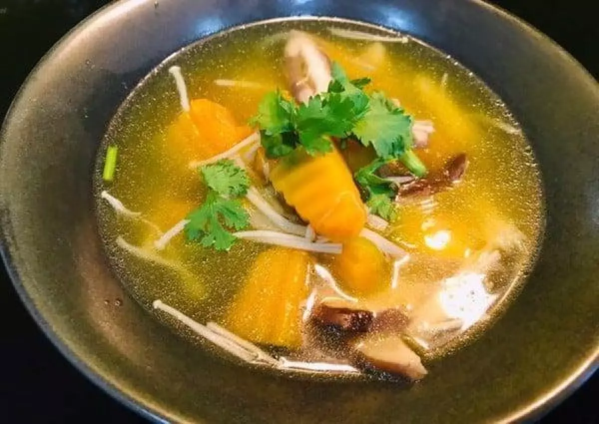 Bánh canh bí đỏ