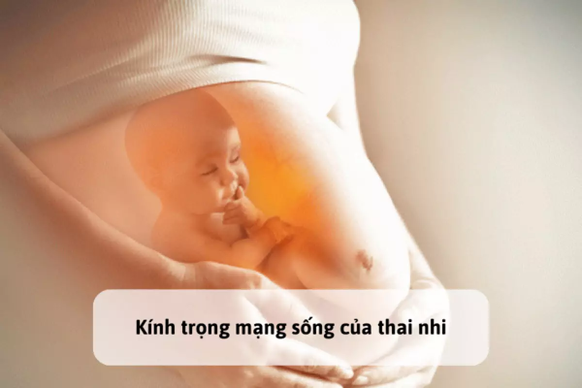 Kính trọng đến mạng sống thai nhi