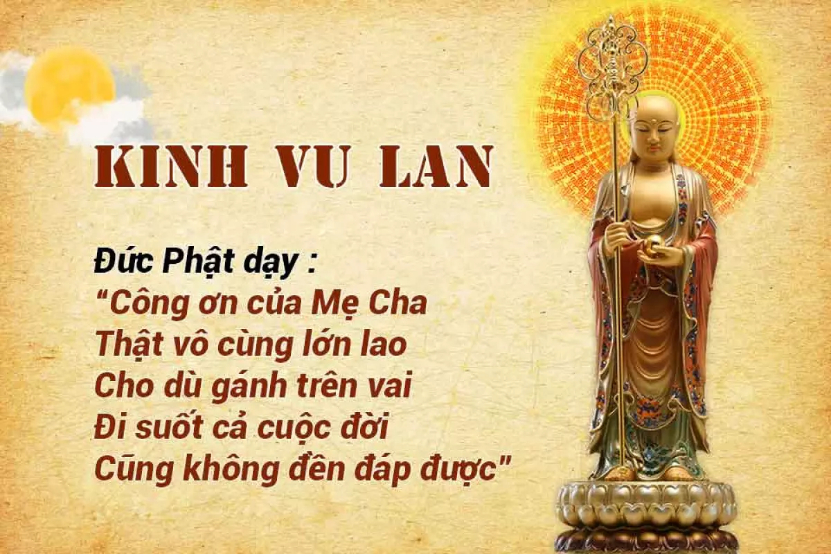 PHẬT NÓI KINH VU LAN BỒN