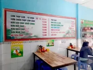 menu com chay quan 12 | Ăn Chay, Thuần Chay, Quán Chay & Nhà Hàng Chay