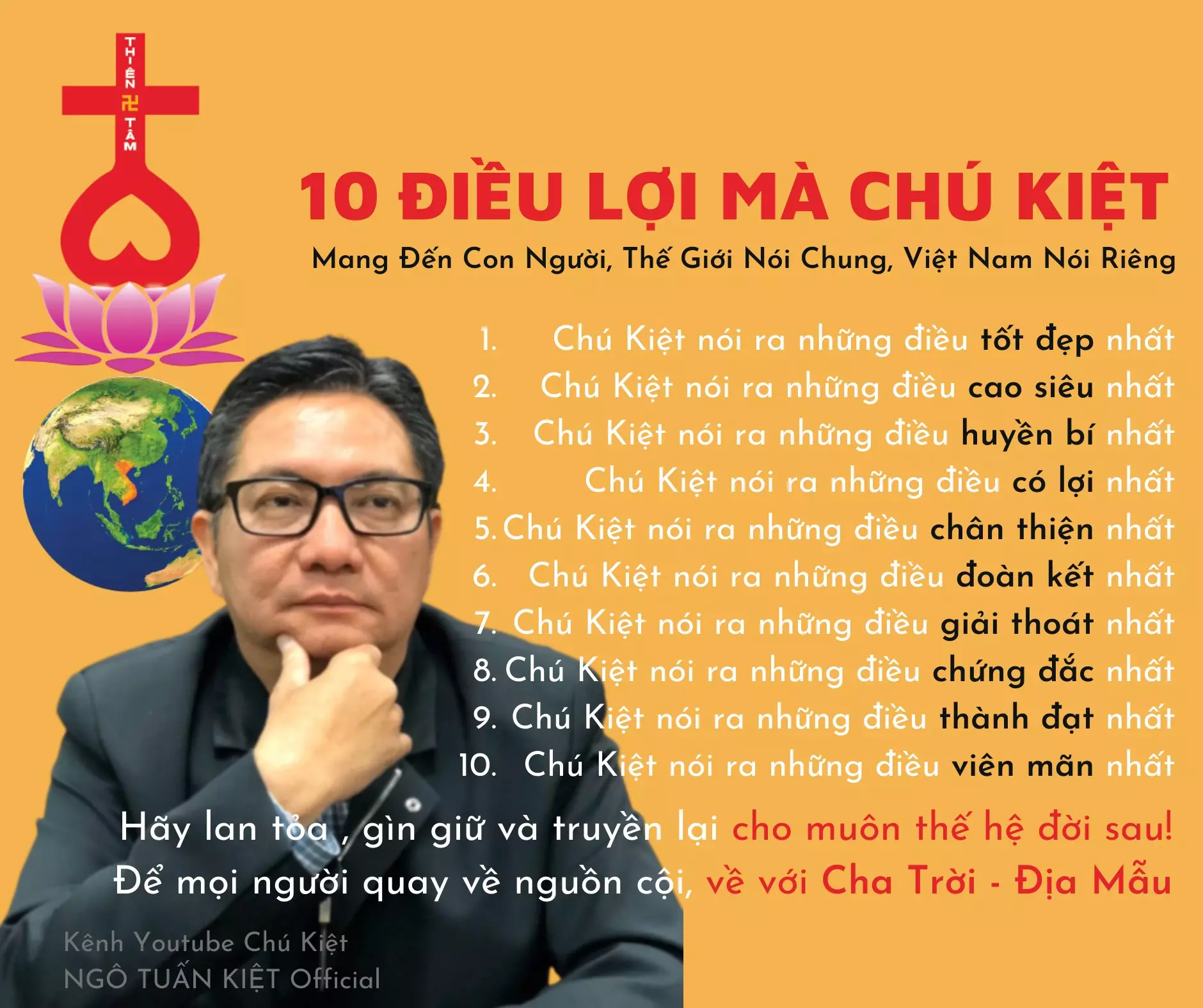 10 điều lợi chú Kiệt mang đến