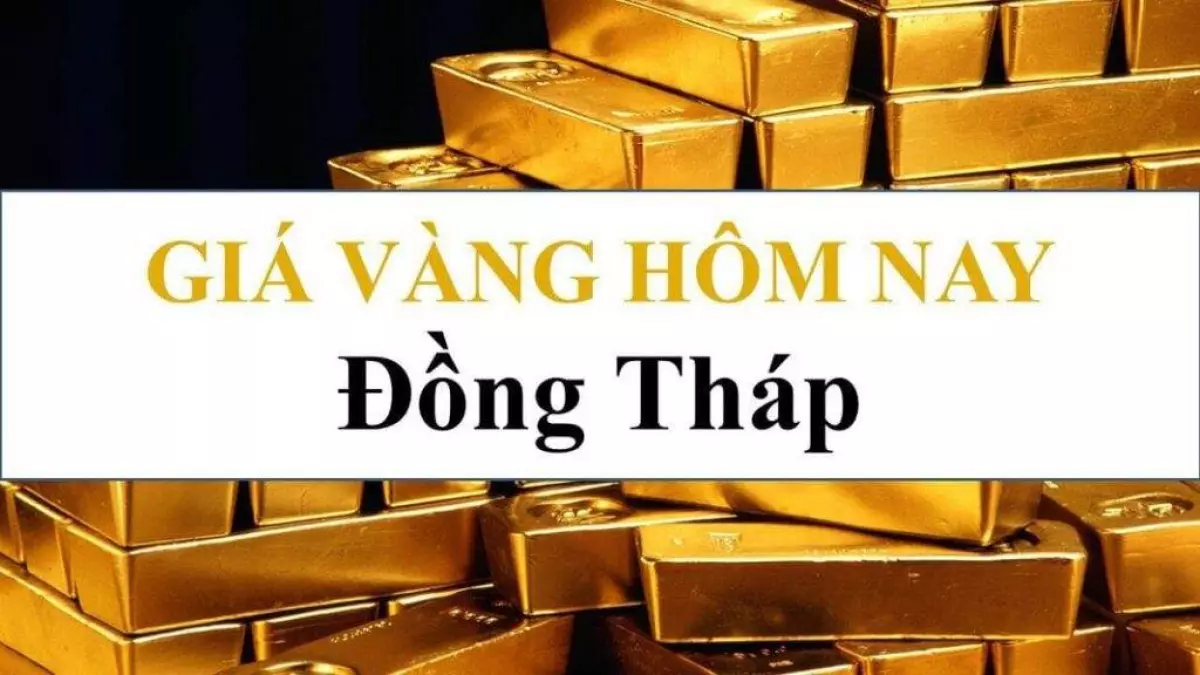 Giá vàng tại Đồng Tháp có sự chênh lệch nhất định