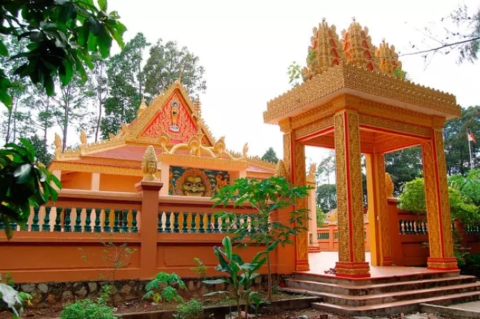 Diện mạo chùa khang trang