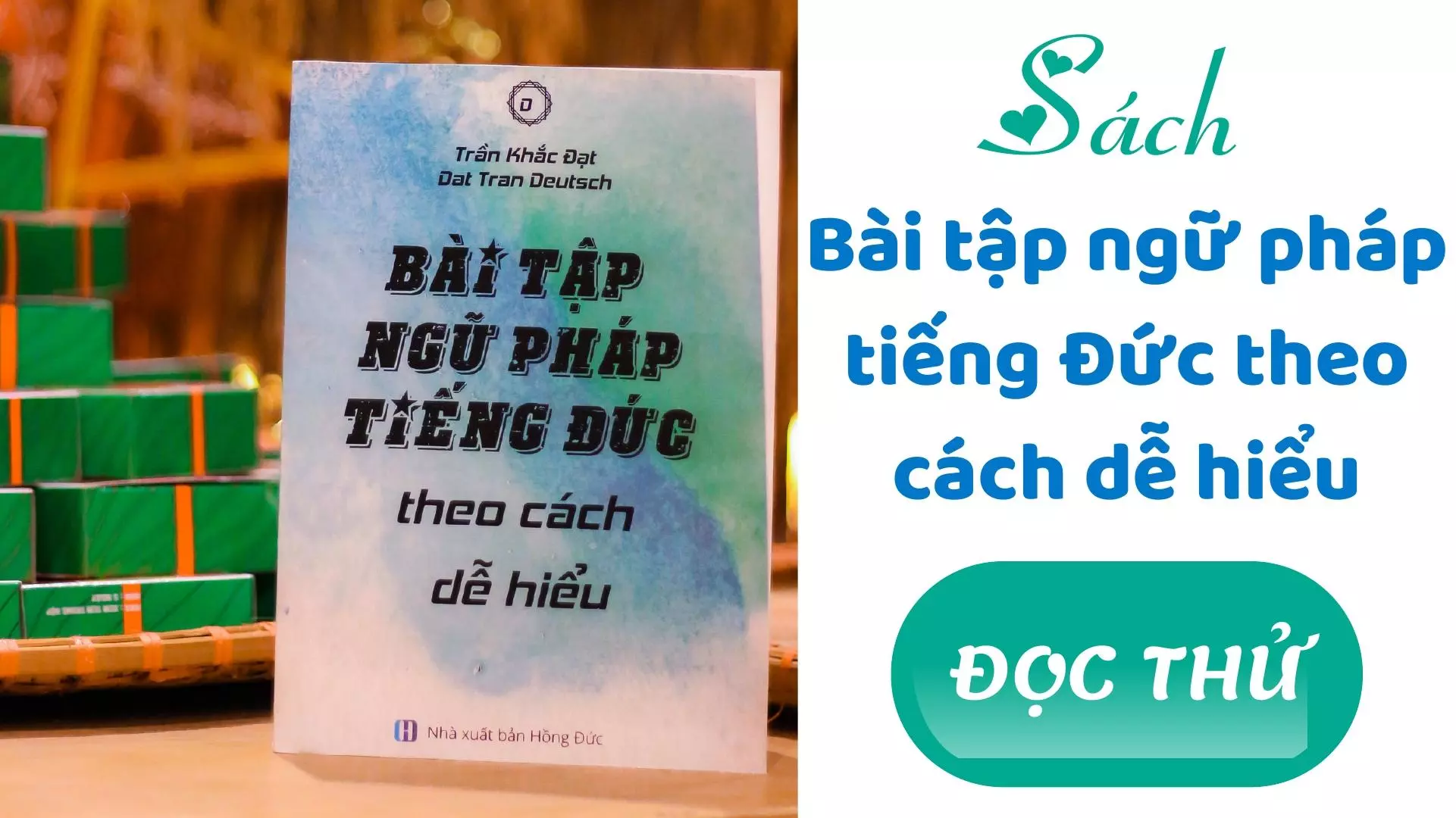 Sách Bài tập Ngữ pháp tiếng Đức theo cách dễ hiểu