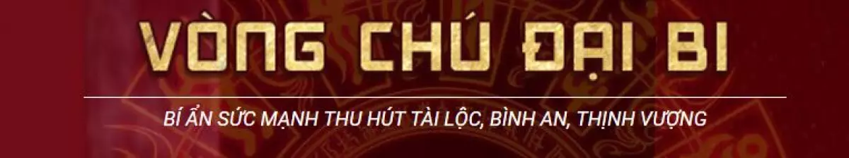 Vòng tay Chú Đại Bi