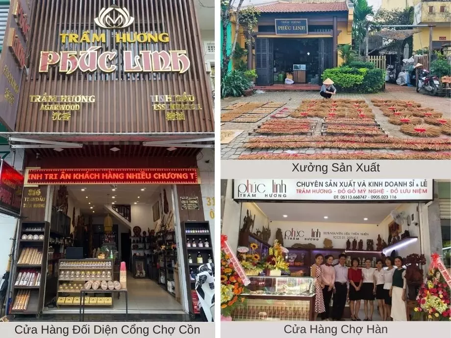 Xưởng Sản Xuất Và Showroom Tại Đà Nẵng Của Trầm Hương Phúc Linh