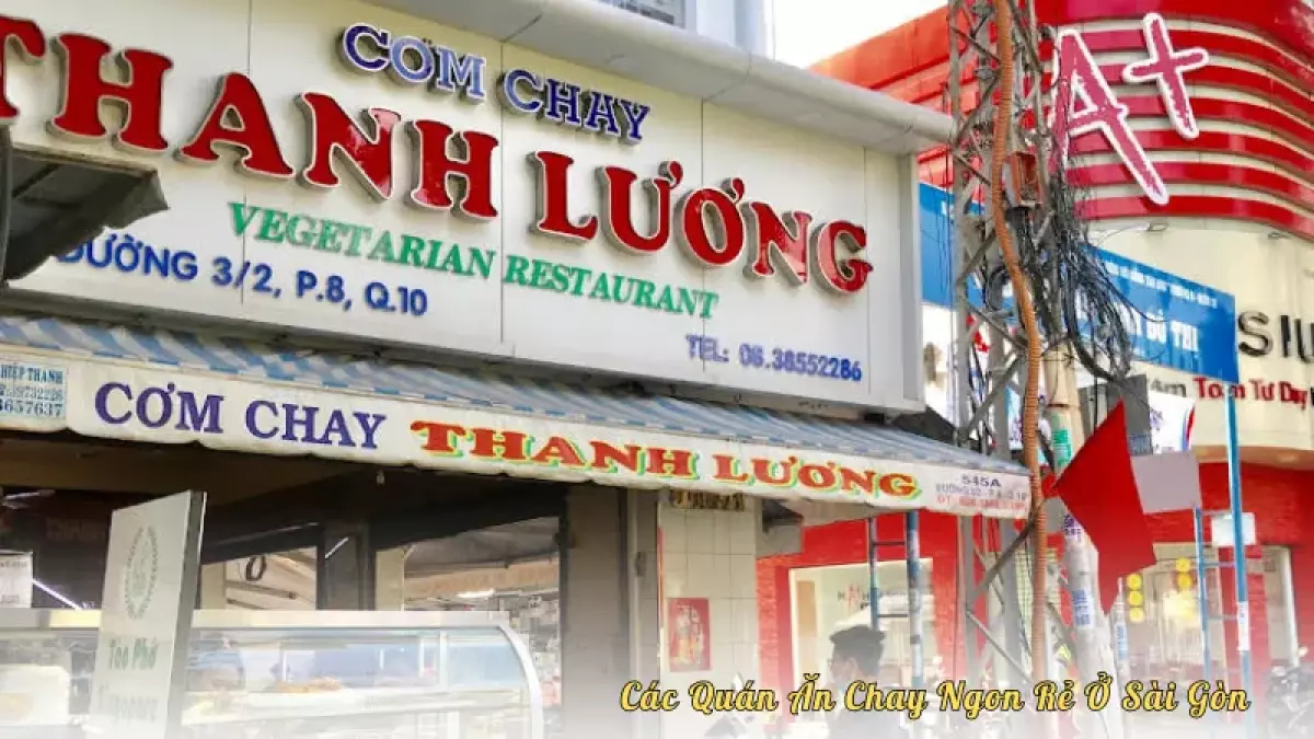 Các Quán Ăn Chay Ngon Rẻ Ở Sài Gòn - Quán Cơm Chay Giá Rẻ Thanh Lương