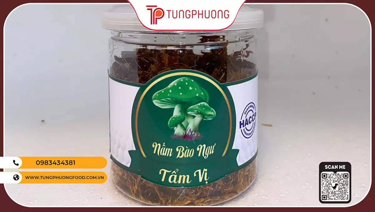 Khô bò chay từ chân nấm