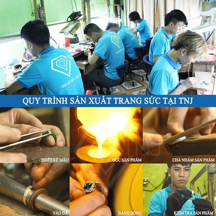 xưởng sản xuất trang sức tnj