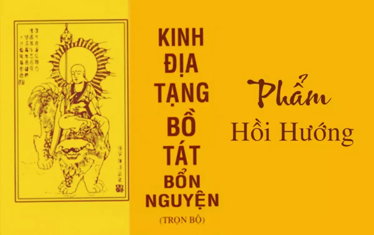 kinh địa tạng phẩm hồi hướng