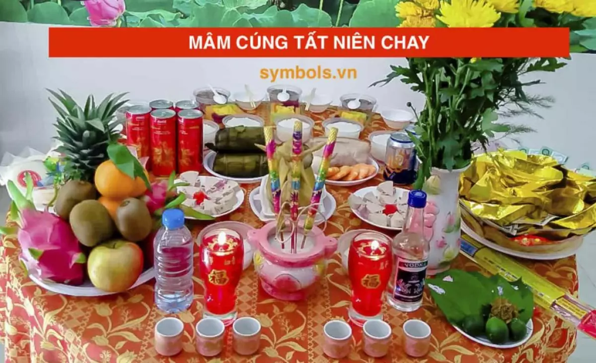 MÂM CÚNG TẤT NIÊN CHAY