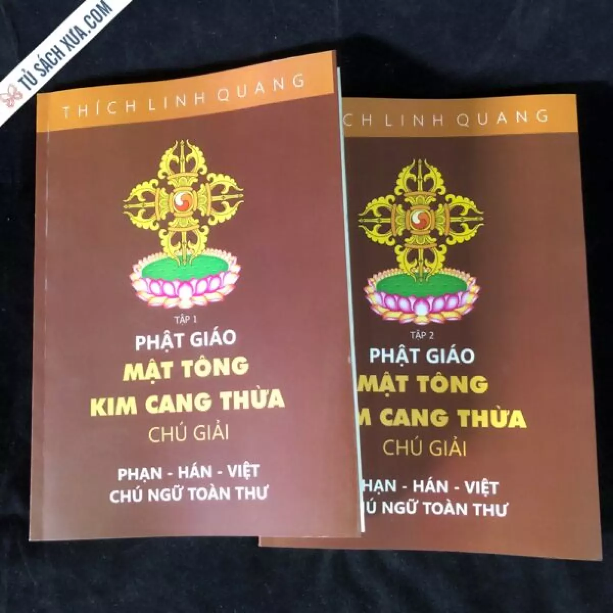 Bộ 2 cuốn Phật Giáo Mật Tông Kim Cang Thừa chú giải (Phạn - Hán - Việt chú ngữ toàn thư)