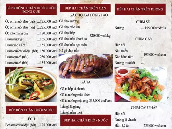 Combo đặc biệt và sự đa dạng của menu