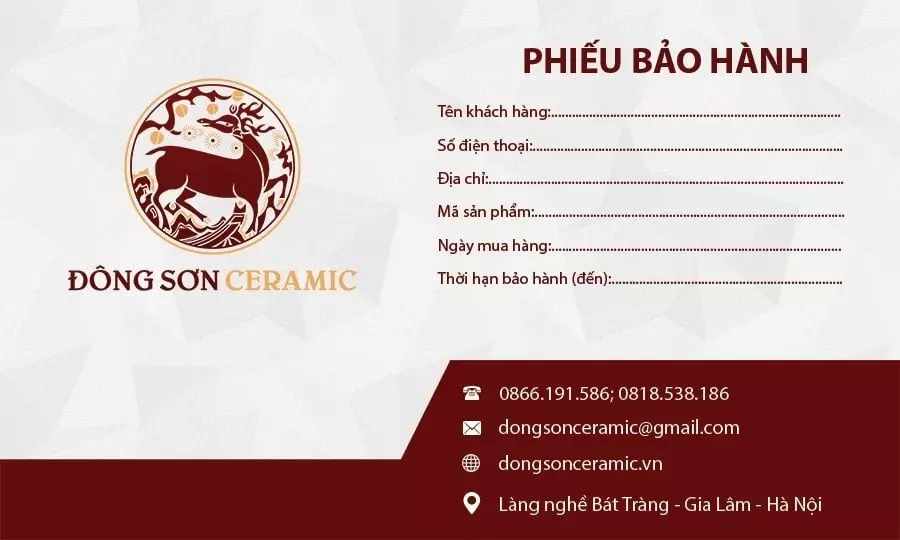 Chính sách bảo hành