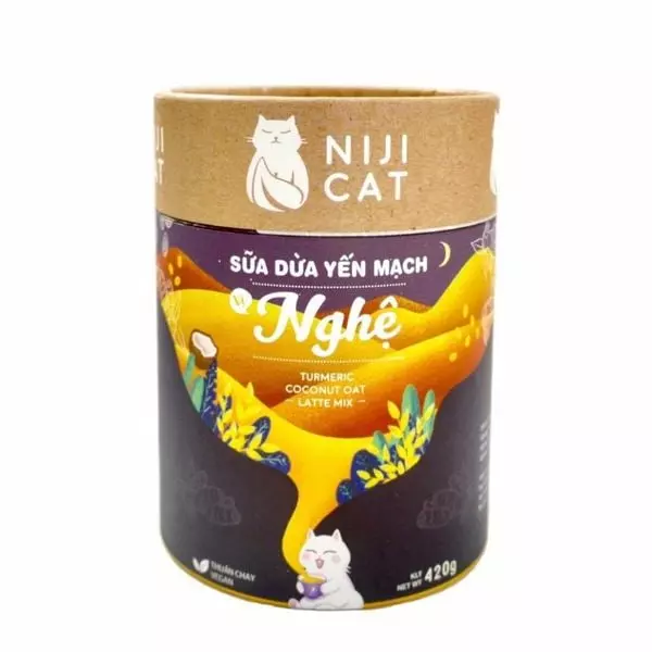 thức uống thuần chay Niji Cat