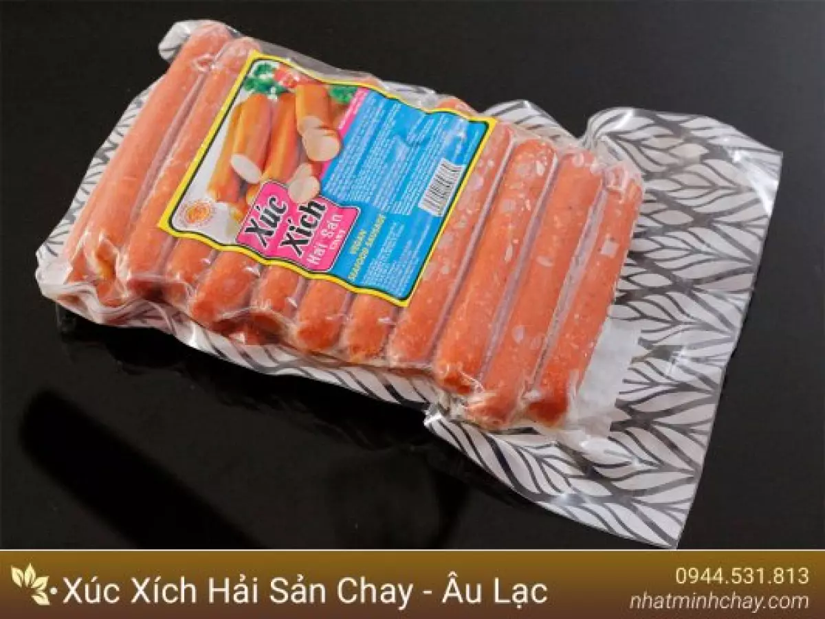 Xúc Xích Hải Sản Chay Âu Lạc 1Kg