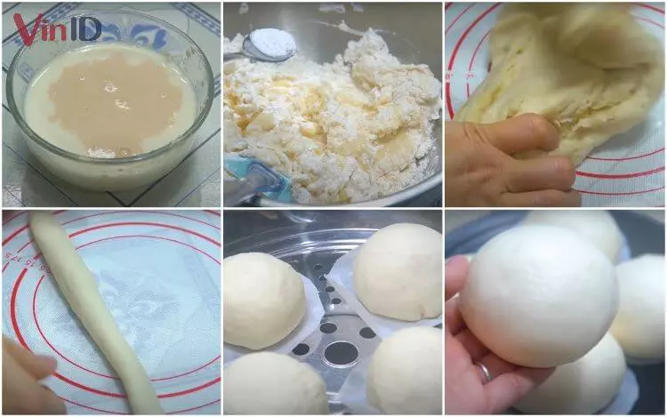 Bánh bao chay hay bánh bao sữa