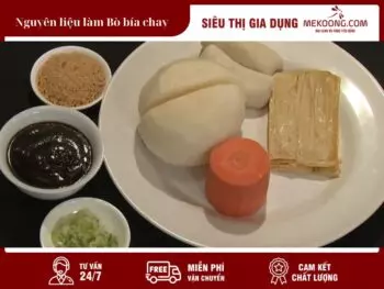 Nguyên liệu làm Bò bía chay