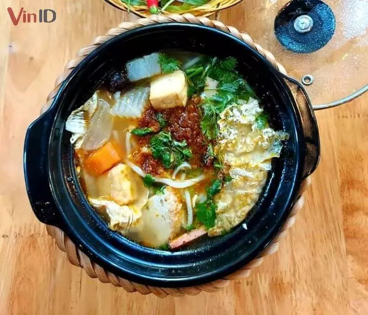 Canh rau củ đậu hũ chay