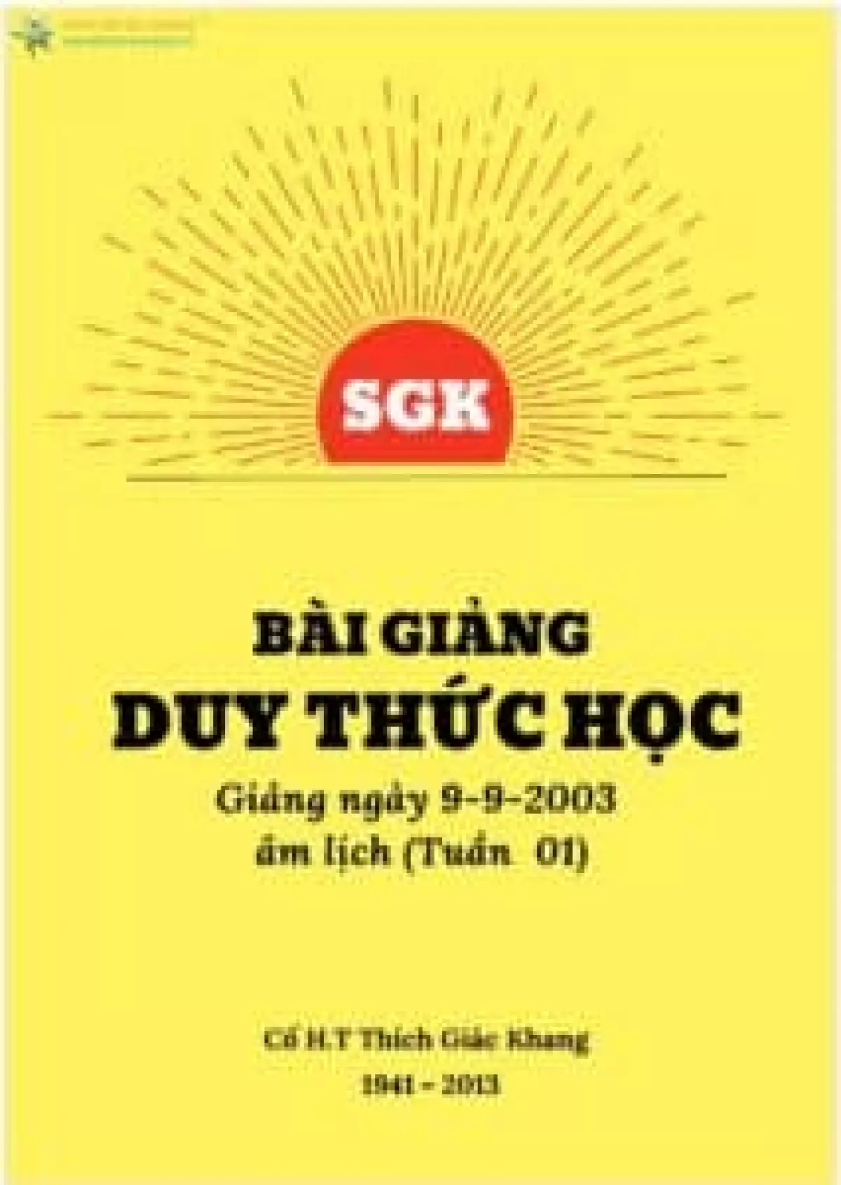 Duy Thức Học