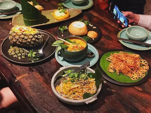 món ngon của buffet chay An Lạc