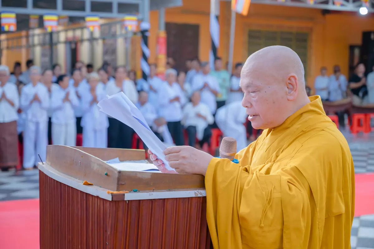 Lễ truy niệm Đại lão Hoà thượng Dương Nhơn