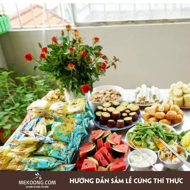 Hướng dẫn sắm lễ cúng thí thực