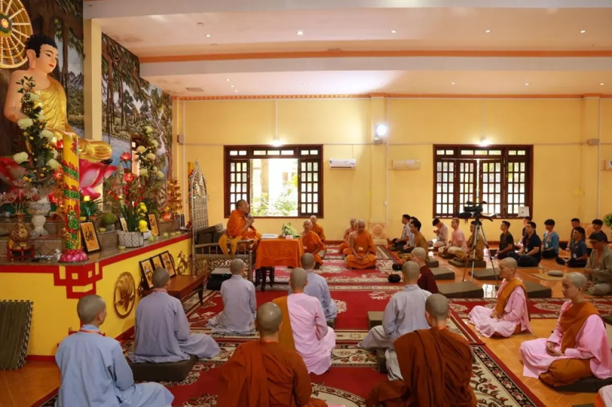 Biên Hòa: Thiền viện Phước Sơn khai mạc khóa tu học thiền vipassana đầu xuân và an vị Phật